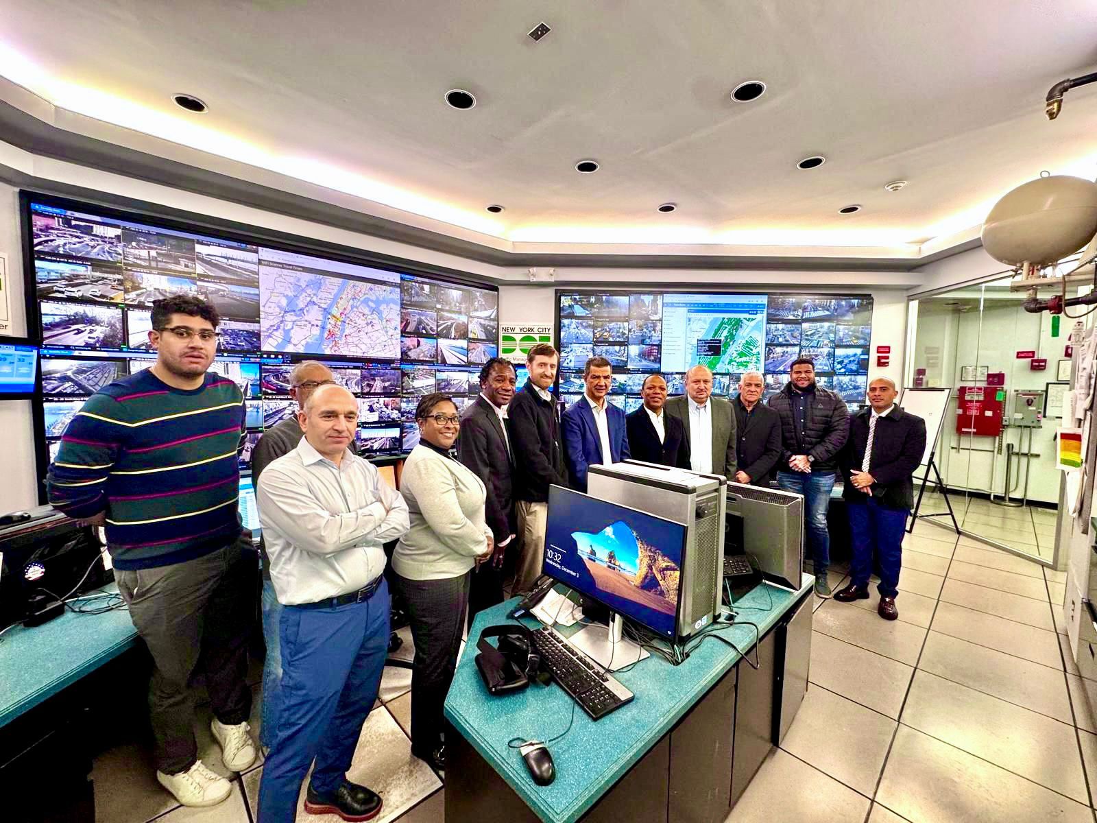 Técnicos del INTRANT recibirán asesoría y formación especializada del Centro de Control de Tráfico de Nueva York