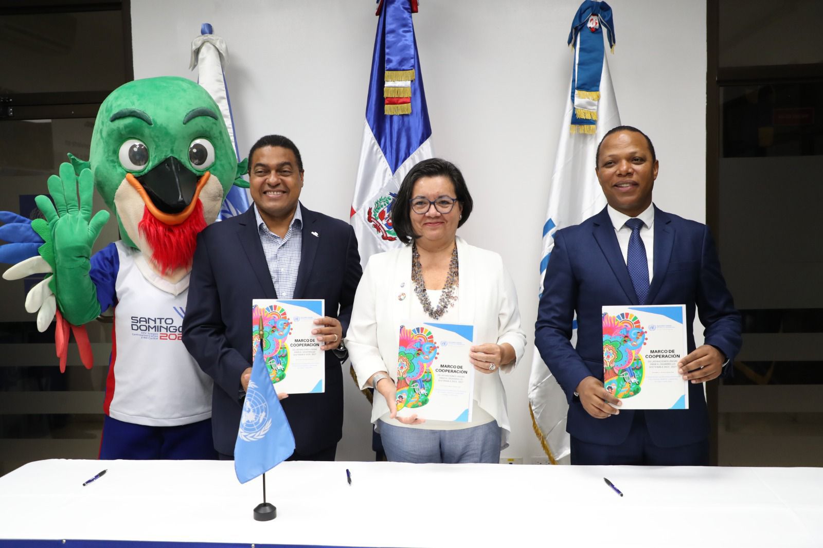 ONU, INTRANT y Comité Organizador de los Juegos Centroamericanos y del Caribe se unen en torno a la seguridad vial